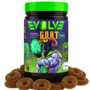 EVOLVE® CREA-GOAT Gummies Cola – كرياتين جومي كولا (30 جرعة)