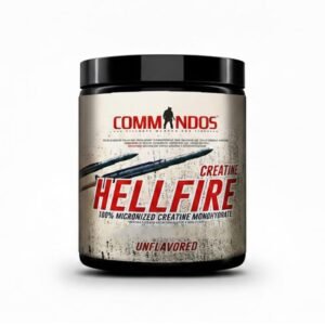 كوماندوز هيل فاير كرياتين – Commandos Hellfire Micronized Creatine 40serv